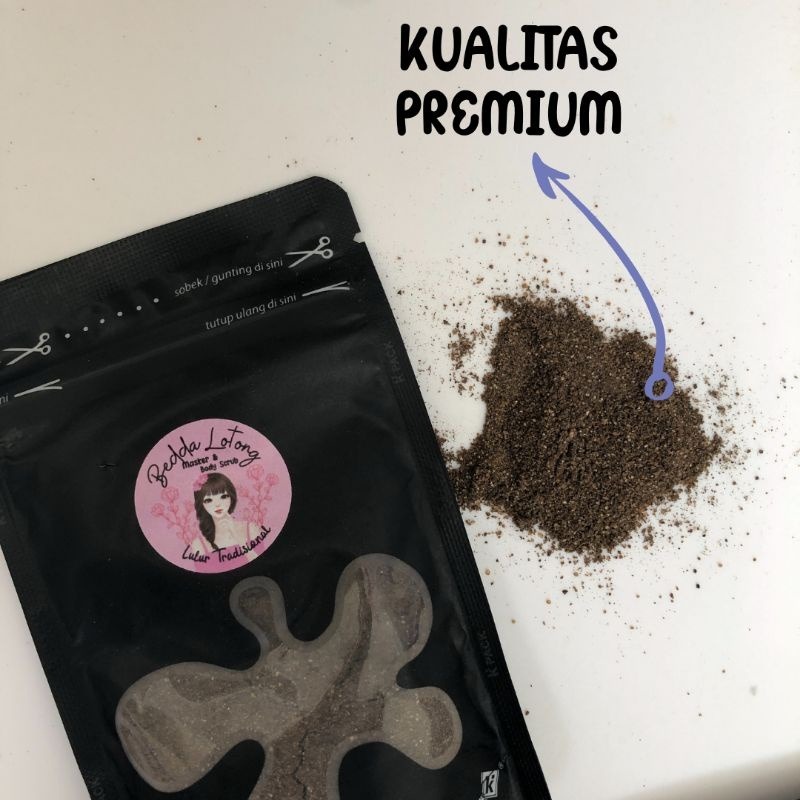 ASLI LULUR BEDDA LOTONG BUBUK / LULUR BEDAK LOTONG / BEDAK LOTONG / LULUR VIRAL / LULUR BUBUK / BEDD