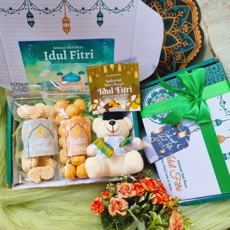 

Hampers Lebaran Idul Fitri / Kado Lebaran Eid Mubarak ( FITRA- FITRO)
