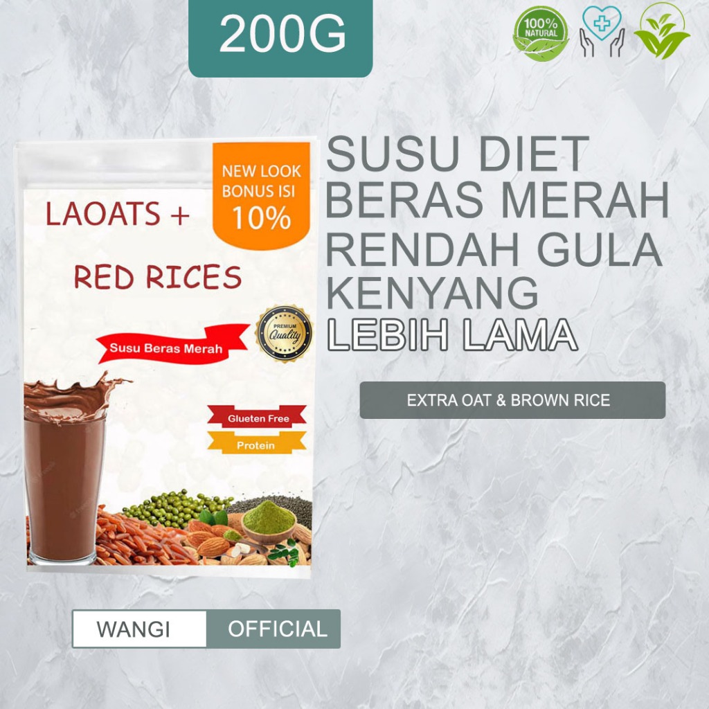 

Beras Merah Diet Susu Bubuk Diet Penurun Berat Badan Rendah Kalori Low Fat Oat Milk Beras Merah Untuk Diet Laoats
