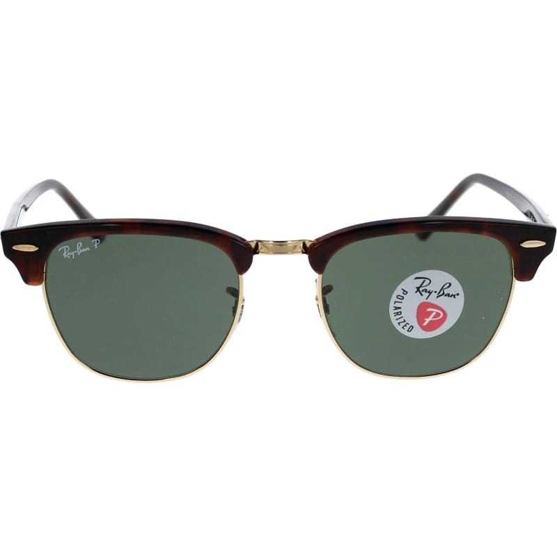 KACAMATA RAYBAN CLUBMASTER RB3016 TORTOISE POLARIZED ORIGINAL