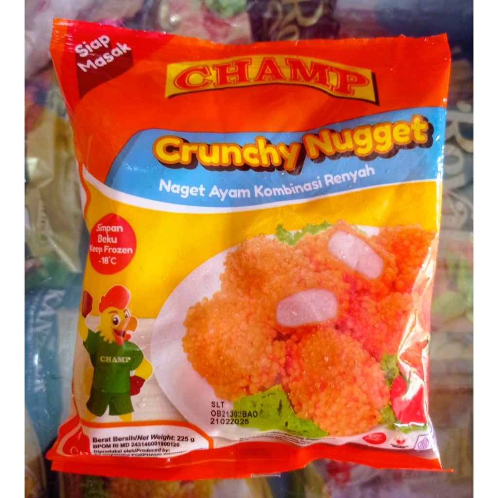 

Champ Crunchy Nugget 225 gr