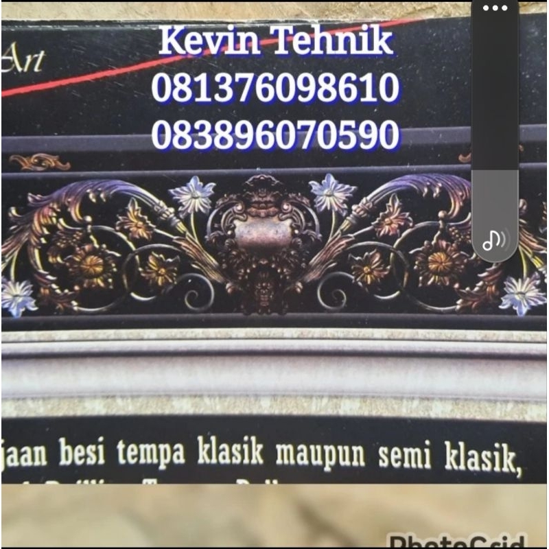 Railing Besi Tempa, Besi Tempa Alferon, Besi Tempa Klasik