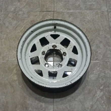 Velg Kaleng Taft dua double pinggang original R15 pcd 5x139 PNP Jimmy Katana Vitara Escudo Sidekick 
