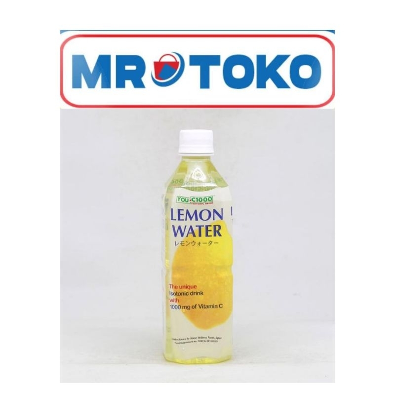 

YOU C.1000 LEMON WATER 500 ML botol