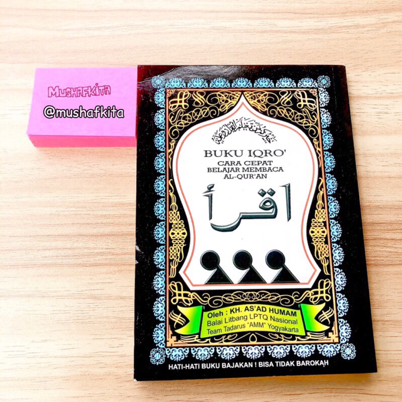 IQRO KECIL BUKU IQRO KECIL IQRO BENDEL KECIL ASLI ORIGINAL