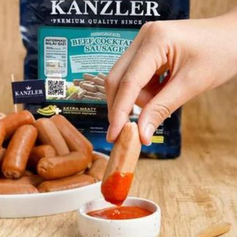 

KGD355 XG34448 kanzler sosis beef cocktail 25gram