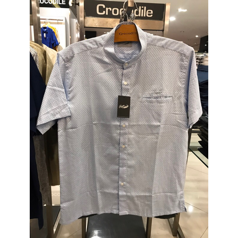 "BIG SALE" Baju Koko Lengan Pendek Kemeja Pria Katun Crocodile Original 828-1007