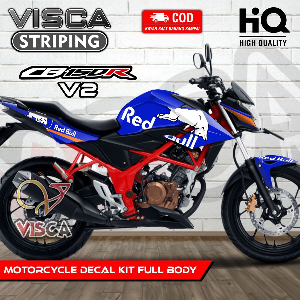 Decal CB 150 R V2 Full Body - Stiker Motor CB150R New Full Body - Dekal CB 150 R V2 - Striping CB150