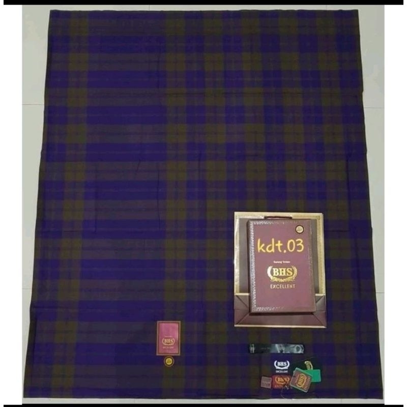 Sarung BHS KOTAK KOTAK Dan Salur