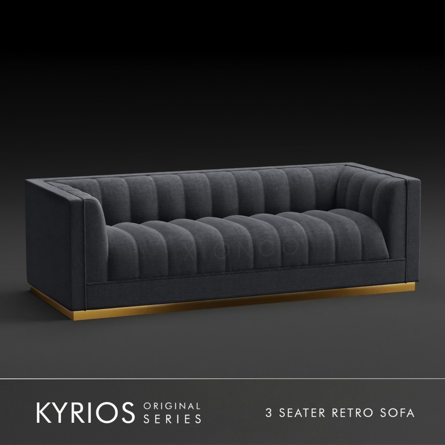 Guise KYRIOS - 3 Seater Sofa Minimalis | XIONCO