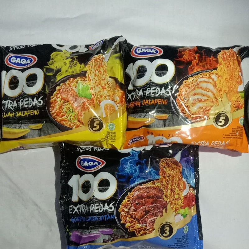 

MIE INSTAN GAGA 100 EXTRA PEDAS