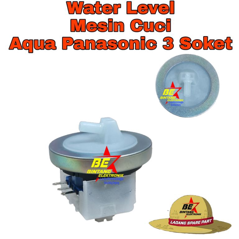 PALING DICARI Water Level Sensor Mesin Cuci Aqua Panasonic Soket 3 PSR 1161 1139