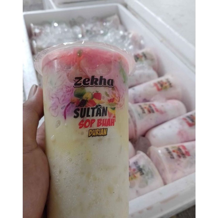 GQI639 Dijamin Ori ES TELER  SOP BUAH Viral Sultan Zekha asli Cilacap