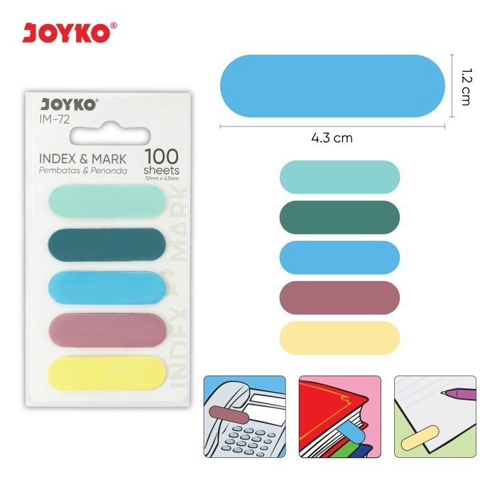 

Index Mark Penanda Pembatas Joyko IM-72 Plastik