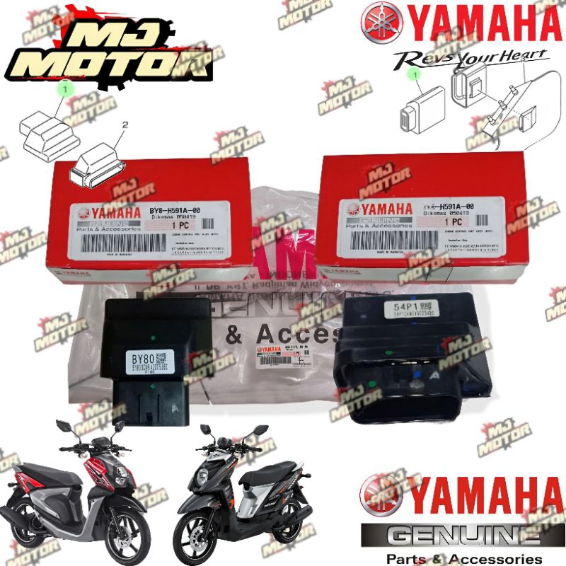CDI ECU X-RIDE 115 54P-H591A-10 X RIDE 125 BY8-H591A-00 ORIGINAL YAMAHA