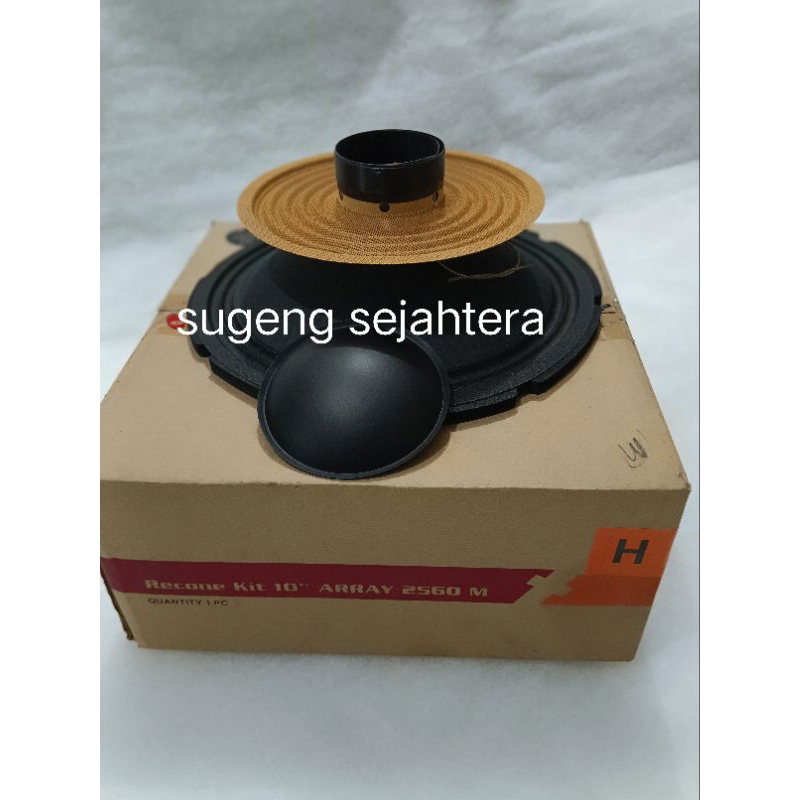 Recone Kit Speaker Fabulous 10 inch 2560 M Original Reconkit Fabulous 10 inch 25601 M Vakum
