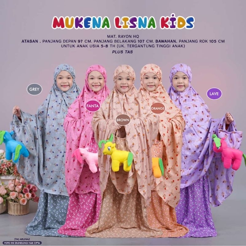 mukena anak lisna by Nia rumaisha