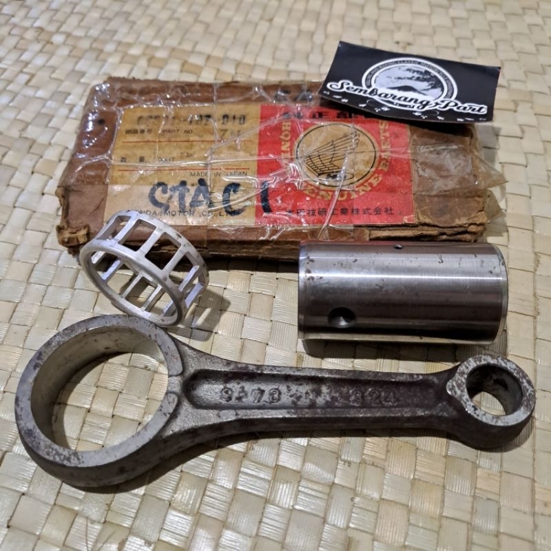 STANG SEHER CONECTING ROD HONDA CB 125 CB125 CB125S ORI ORIGINAL JAPAN NOS