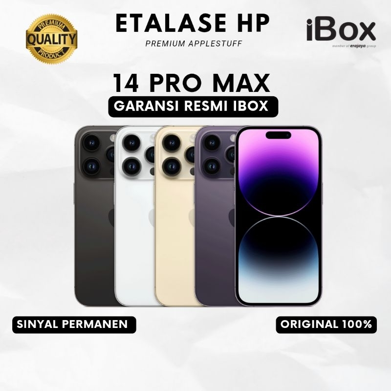 IPHONE 14 PRO MAX IBOX 256 GB & 128 GB SECOND GARANSI RESMI