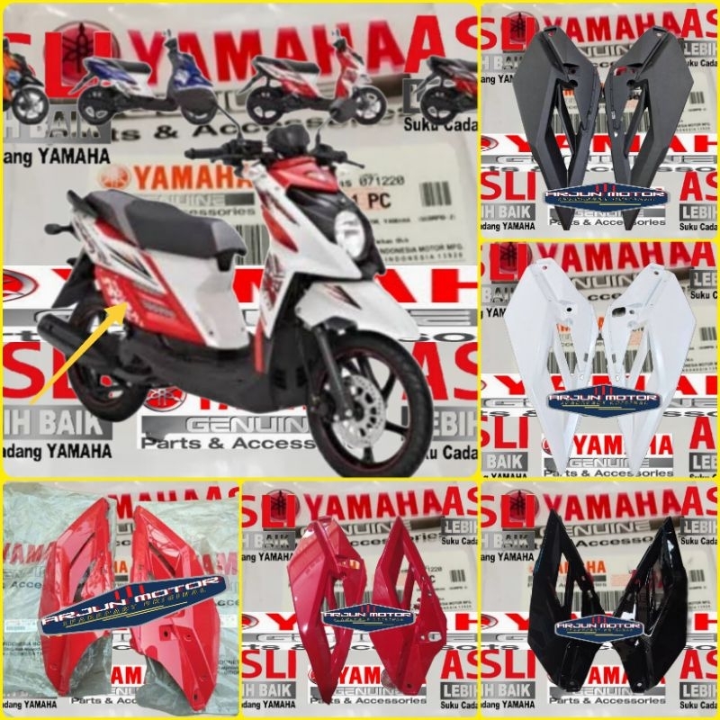 COVER SIDE 1 DAN 2 COVER BAWAH JOK BODY BAWAH  XRIDE115   X RIDE 115 ORIGINAL YGP