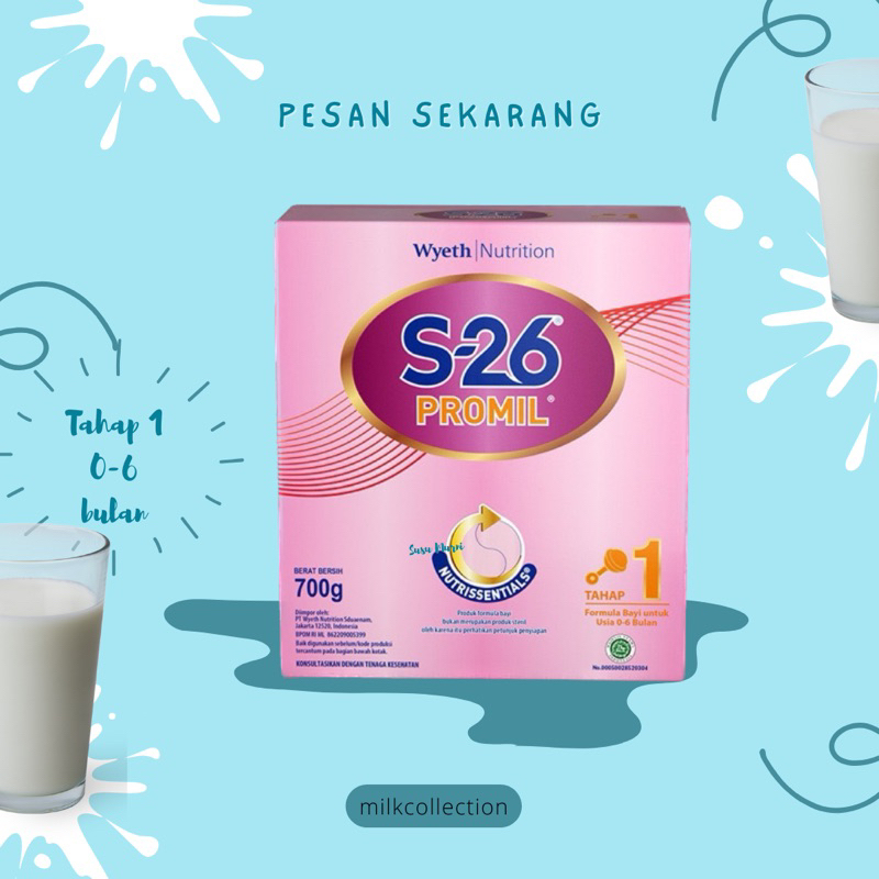 SUSU S26 PROMIL TAHAP 1 0-6 BULAN