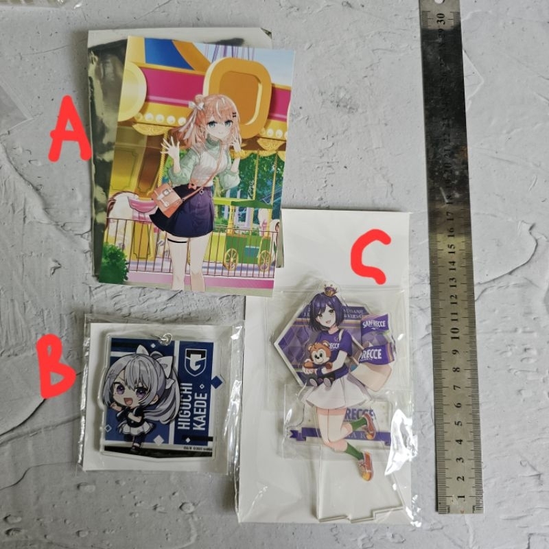 official merch nijisanji girl mix