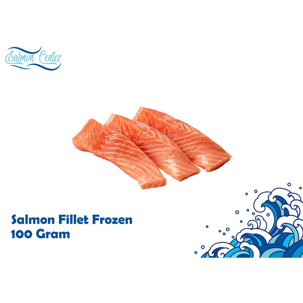 

AAU283 55 COD salmon fillet Norway 1gram bagian ekor