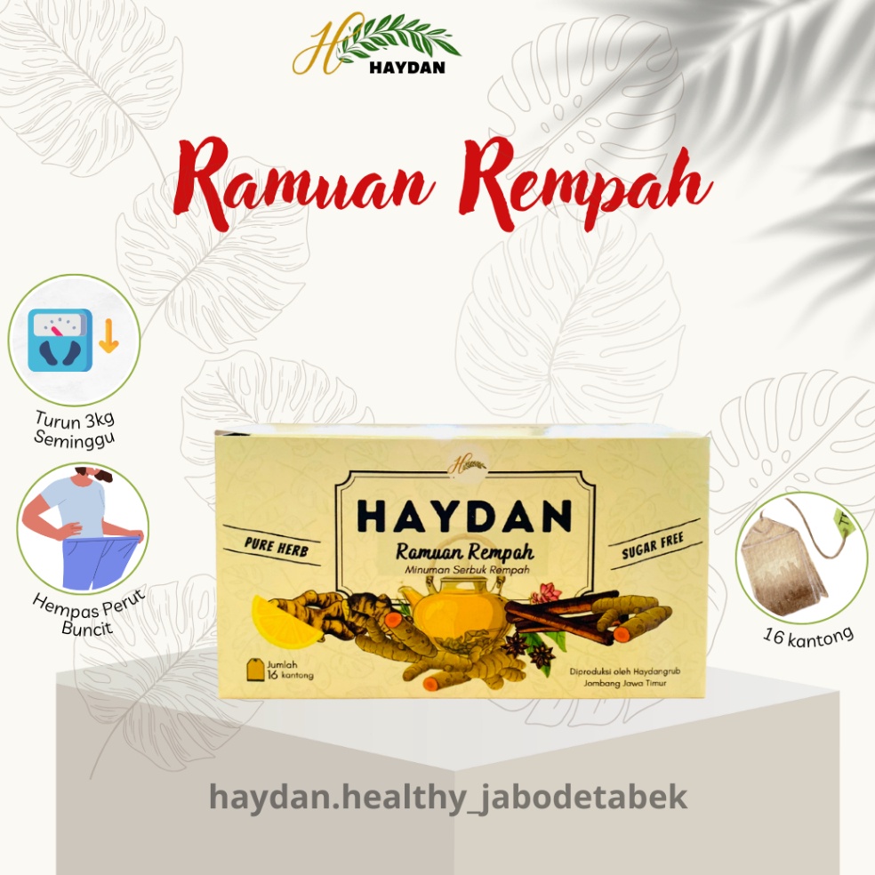 

VQO781 Haydan Rempah Rempah isi 1 box