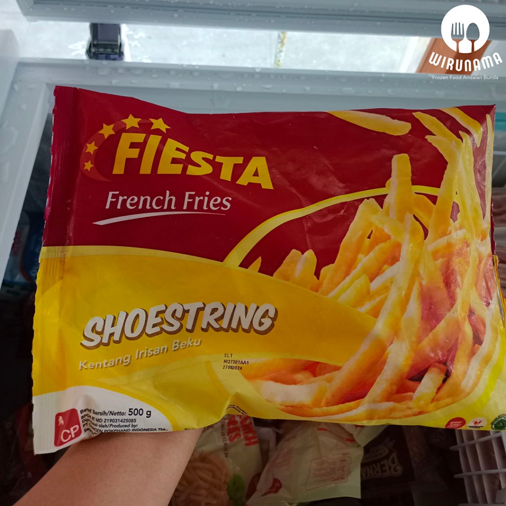 

Fiesta Kentang Goreng 500gr Soestring French Fries Frozen Food Yogyakarta Jogjakarta