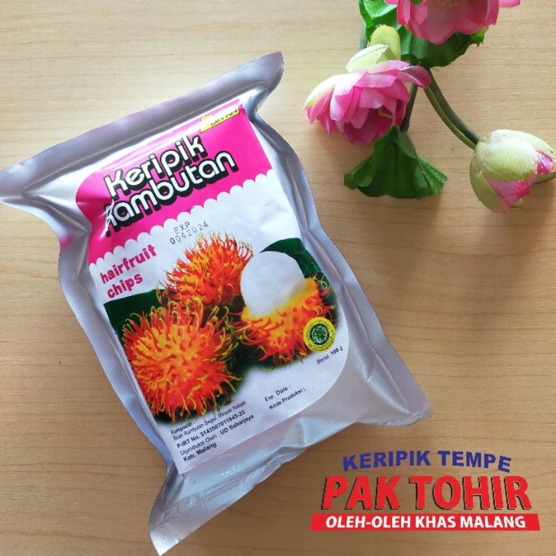 

keripik rambutan / oleholeh khas Malang