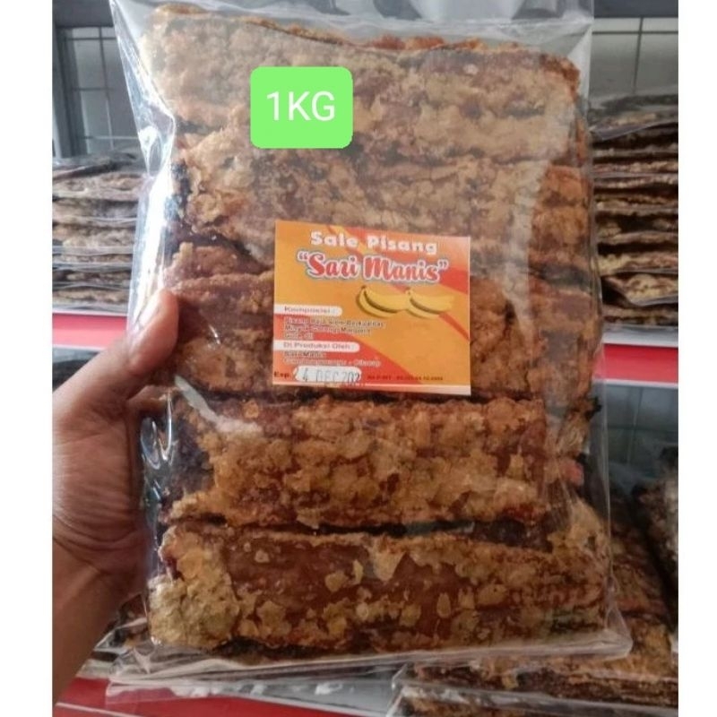 

1 kg sale pisang lidah original