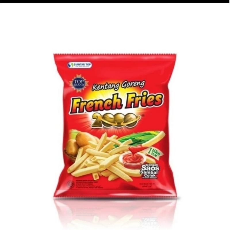

French Fries 2000 Snack Kentang Goreng 62 gram