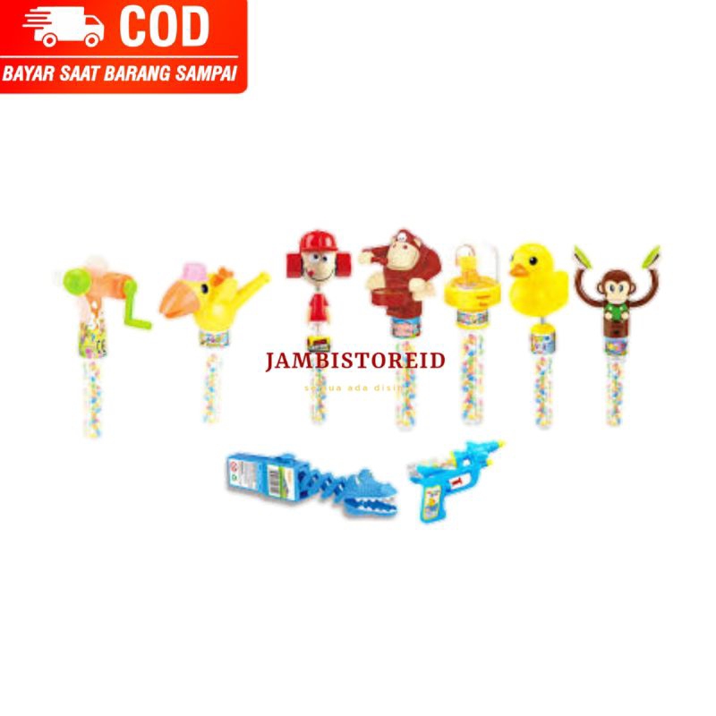 (JAMBISTOREID) JAMBI LANGSUNG KIRIM Yuqi Candy Toys Mainan Anak Berhadiah Permen Kipas Hand Fan Play