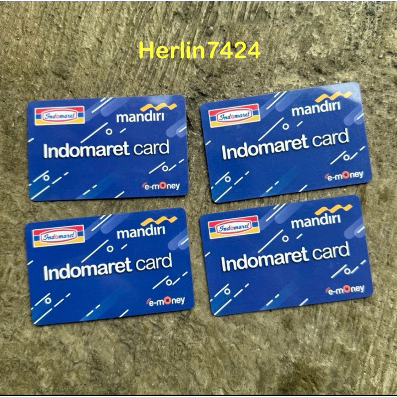 E-money Card Mandiri Indomaret Card Saldo 0