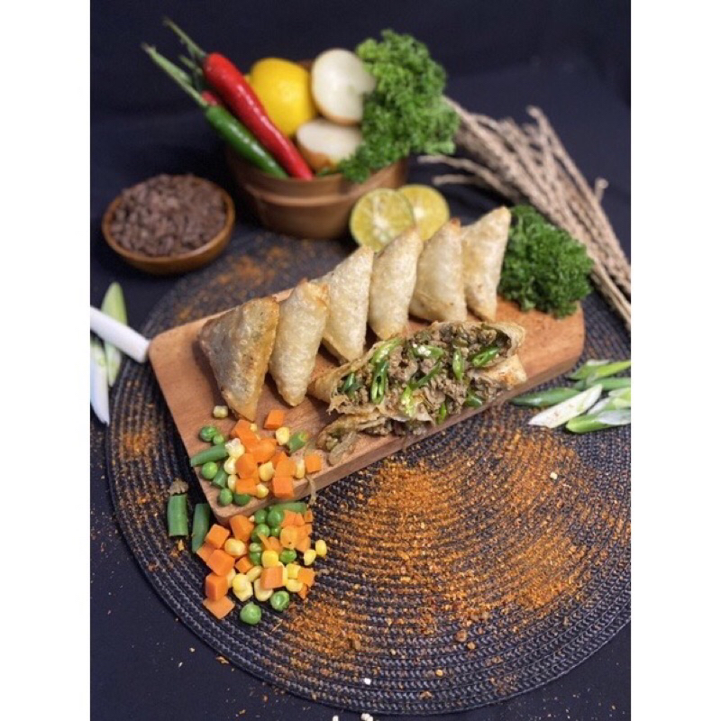 

PROMO!! 2pack SAMBOZA DAGING CABE HIJAU