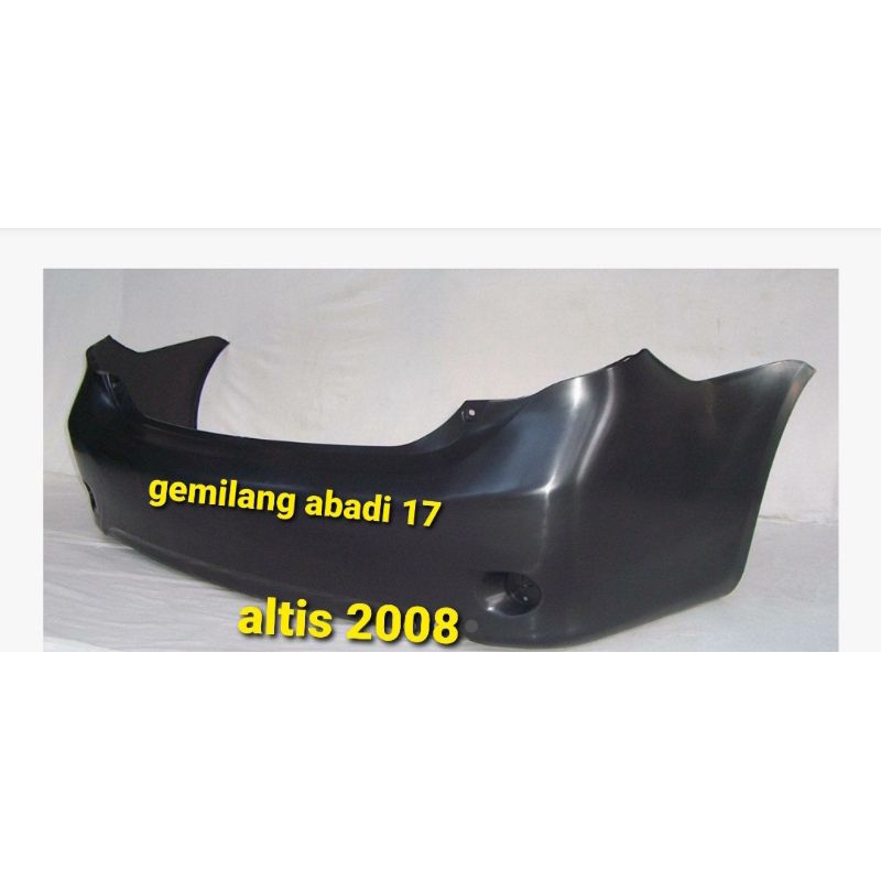 bumper bemper belakang toyota altis 2008 dd 2010 gresh baru