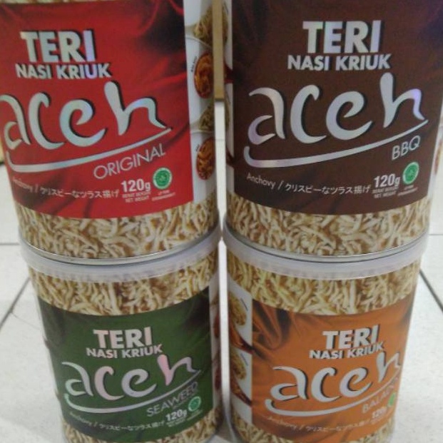 

VVQ272 Teri Nasi Kriuk Anchovy Oven Teri Aceh