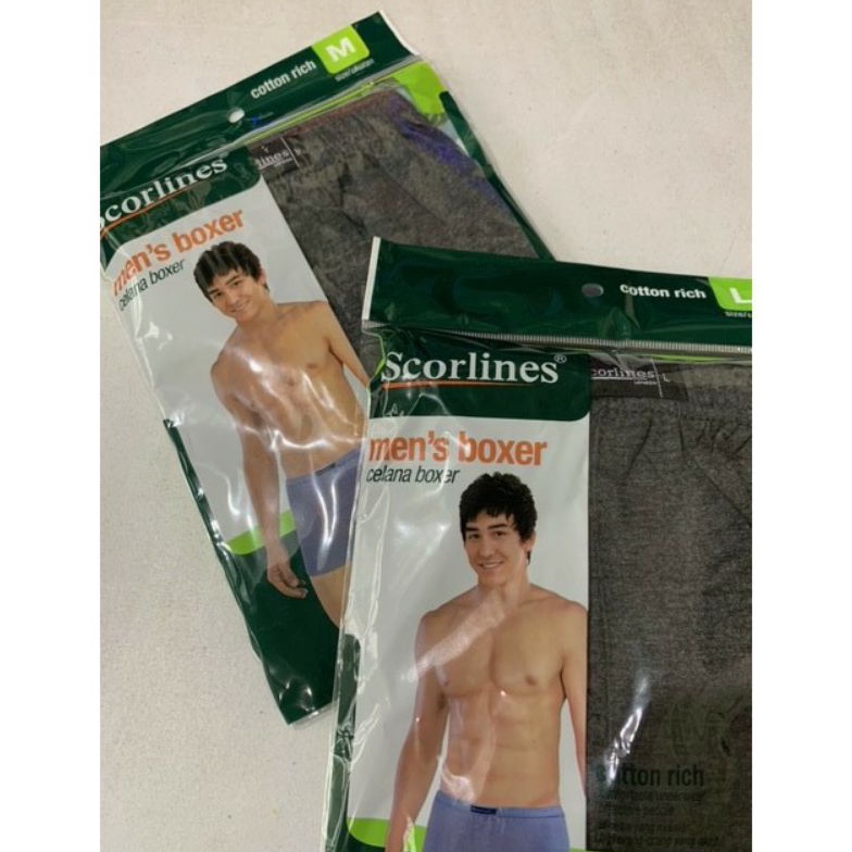 Terbaru Boxer Pria Scorlines PGB