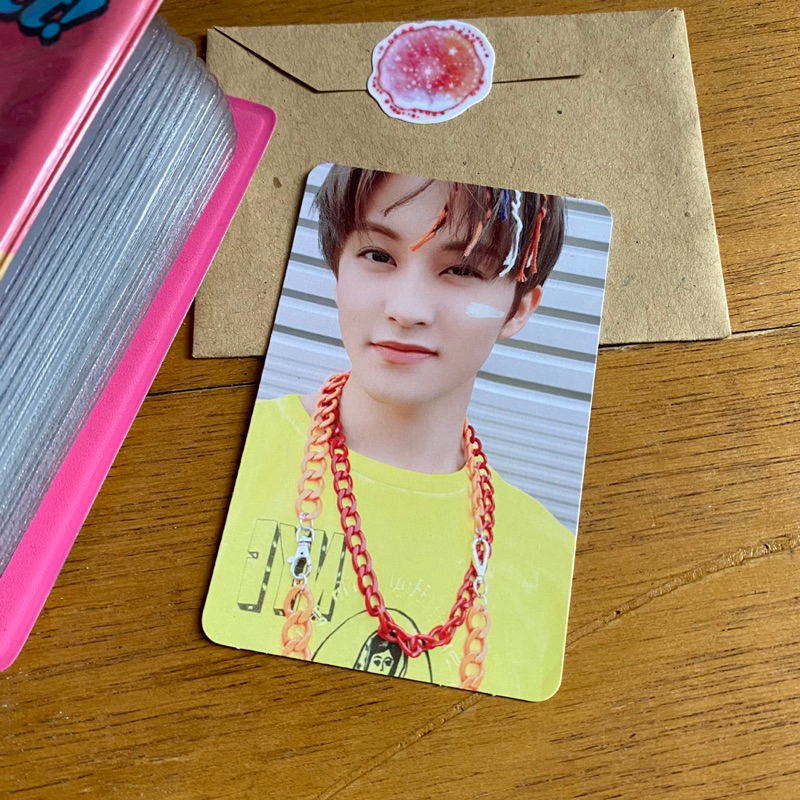 mark nct 127 photocard pc neo zone the final round punch rantai lemon 1st player jaemin jeno