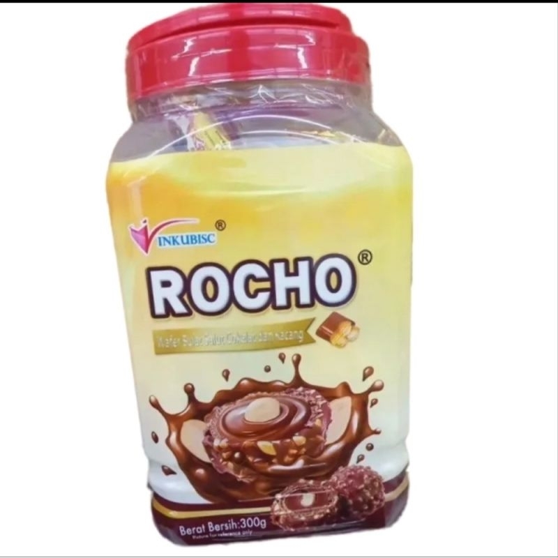 

ROCHO WAFER BOLA COKELAT KACANG 300GR