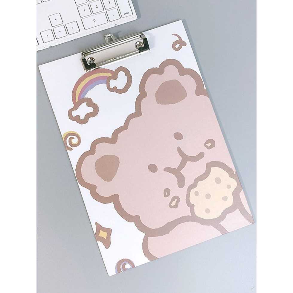 

Papan ujian/Alas ujian plastik premium motif beruang