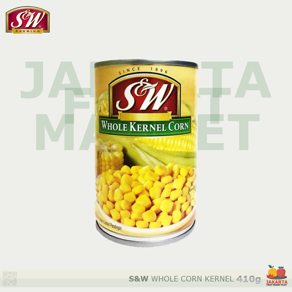 

S&W WHOLE KERNEL CORN 410GR Sayur Jagung Kaleng