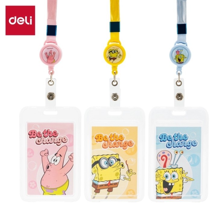 

ID Card Deli Spongebob Yoyo Holder + Lanyard EF455