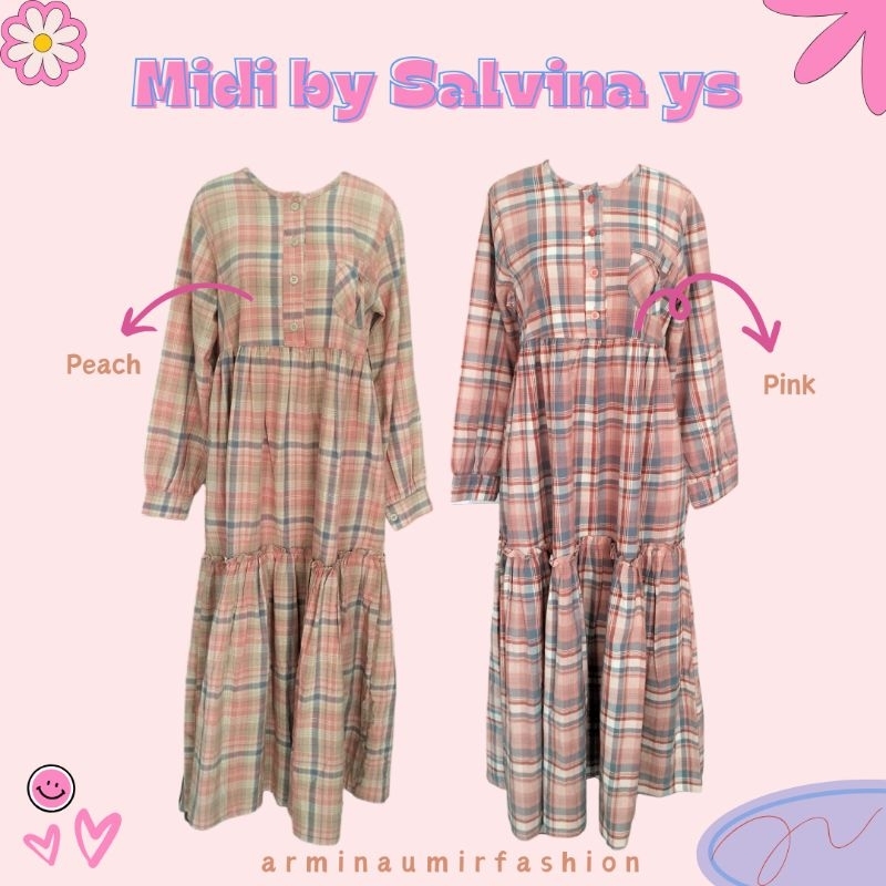 Midi Dress Motif by salvina