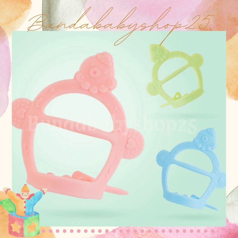 Teether bayi/Gigitan bayi teether/Teether bayi gelang/Mainan gigitan bayi bahan silikon