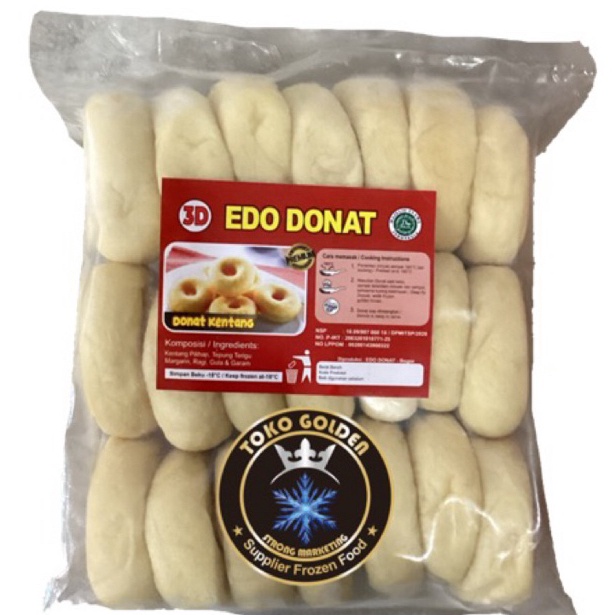 

MKT966 Dikon Edo donat kentang 2s potato donuts