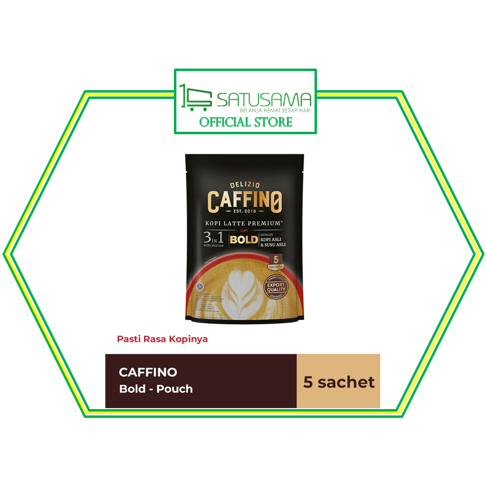 

CAFFINO KOPI LATTE PREMIUM BOLD 5'S