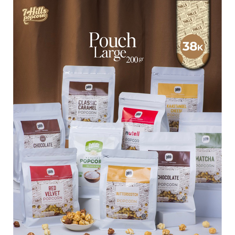 

7Hills Popcorn - Pouch Large 200gr