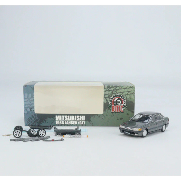 BM Creations 1/64 Mitsubishi 1988 Lancer Silver - 64B0176