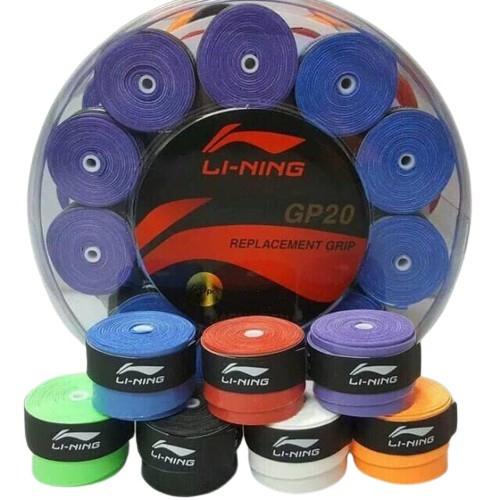 Grip raket badminton Grip KARET bulutangkis lining gp 20 banyak warna